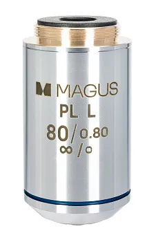 Объектив MAGUS 80PLL 80х/0,80 Plan L WD 1,25 мм, изображение 1