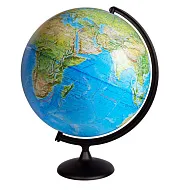 Глобус физический диаметром 420 мм
