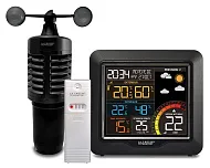 Метеостанция La Crosse WS6861 с цветным экраном, черная