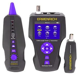 Измеритель длины кабеля Ermenrich NetGeeks NL80, изображение 1
