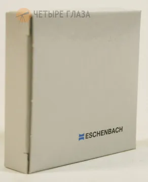 Лупа складная двояковыпуклая Eschenbach Classic 3,5x, 50 мм, красный чехол (квадратный), изображение 3