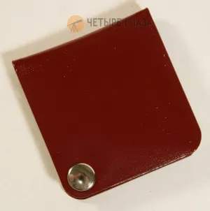 Лупа складная двояковыпуклая Eschenbach Classic 3,5x, 50 мм, красный чехол (квадратный), изображение 4