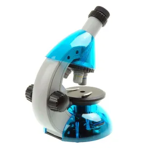 Микроскоп Микромед «Атом» 40–640x, лазурь, изображение 2