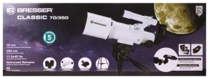 Телескоп Bresser Classic 70/350 AZ, изображение 16