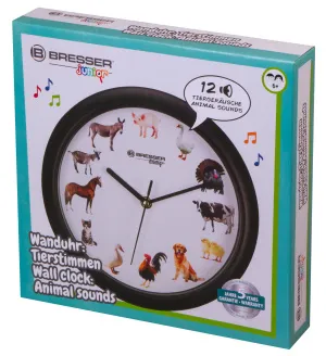 Часы настенные Bresser Junior, 25 см, с животными, изображение 8