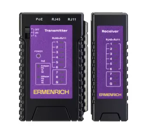 Кабельный тестер Ermenrich NetGeeks NP10, изображение 3
