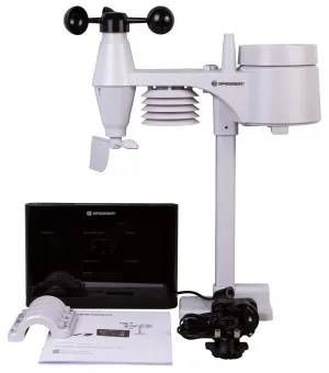 Метеостанция Bresser Comfort «5 в 1» с цветным дисплеем, белая, изображение 28