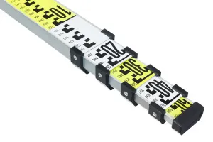 Рейка нивелирная Ermenrich Reel TWR5, желтый, изображение 6