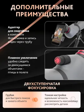 Зрительная труба Levenhuk New Blaze PLUS 80, изображение 20