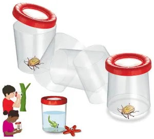 Банка для насекомых Navir «Мега» с лупой 3x и жуком, изображение 6