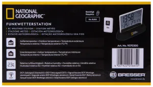 Метеостанция Bresser National Geographic с прозрачным корпусом, изображение 6