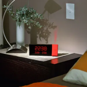 Часы проекционные Oregon Scientific Prysma RMR221PN, с термометром, изображение 2