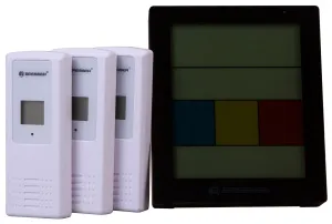 Метеостанция Bresser Temeo Hygro Quadro DLX с тремя датчиками, черная, изображение 7