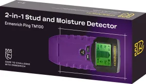 Детектор проводки и датчик влажности («2 в 1») Ermenrich Ping TM100, изображение 2