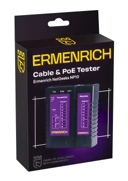 Кабельный тестер Ermenrich NetGeeks NP10, изображение 7