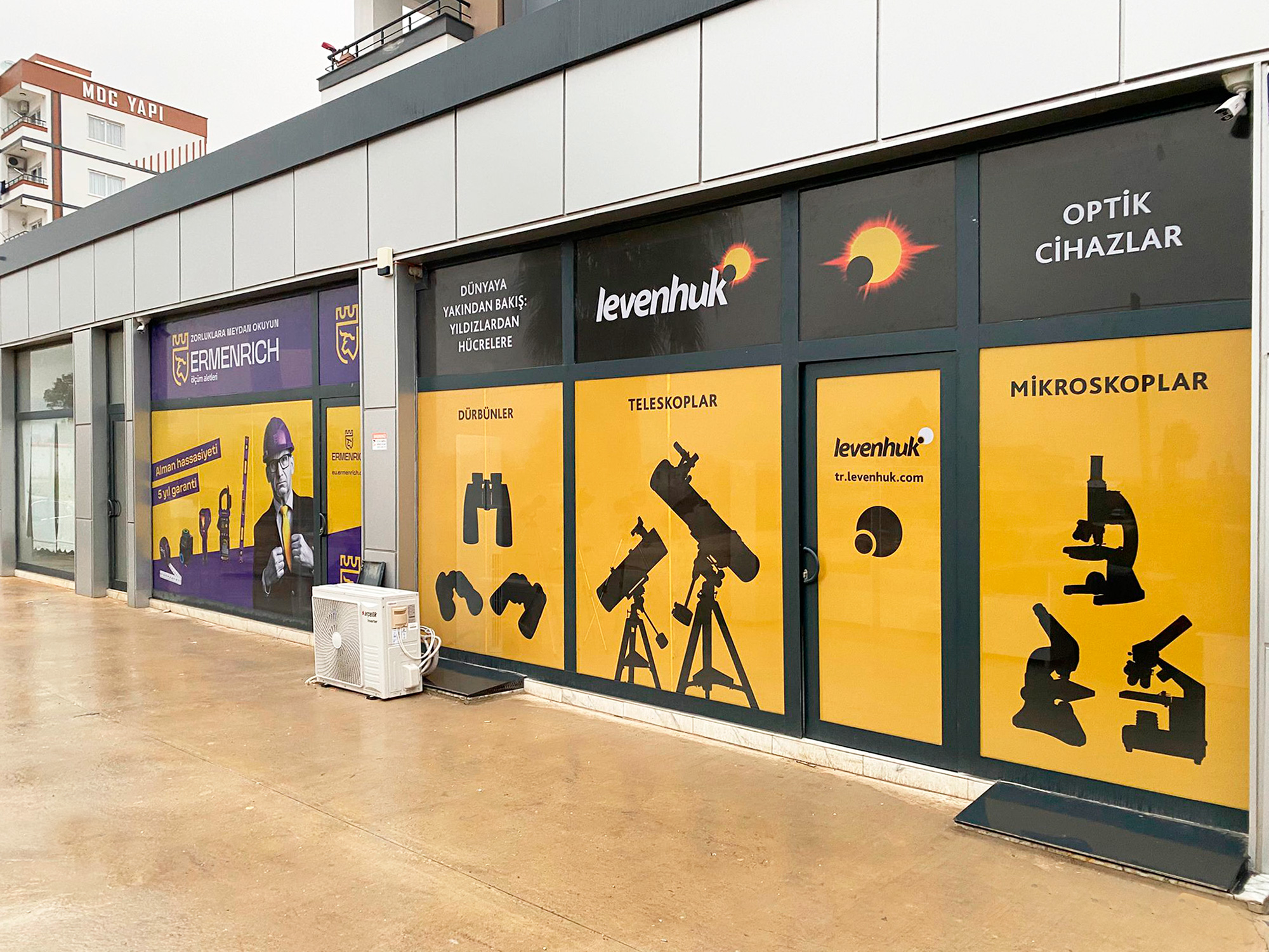 Шоурум Levenhuk в Мерсине Шоурум Levenhuk в Мерсине